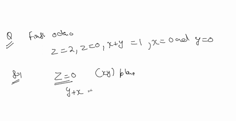 find-the-volume-of-the-solid-situated-in-the-first-octant-and-determined-by-the-planes-z2-z0-xy1-x0-