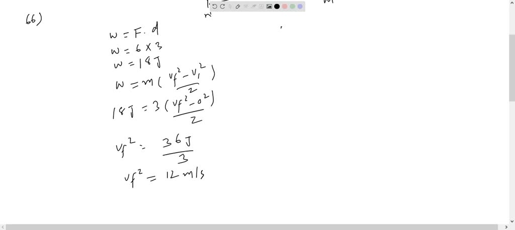 SOLVED:How much power is used when 600 J of work are done in 10 s? A) 6 ...