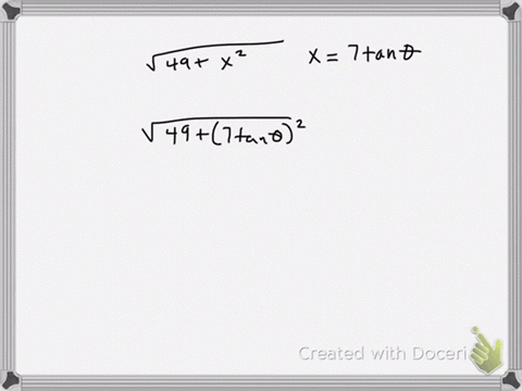 simplify-each-expression-for-the-given-value-of-x-assume-the-angle-theta-is-acute-sqrt49x2-text-if-x