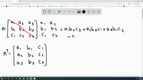 if-a-is-an-arbitrary-3-times-3-matrix-use-cofactor-expansion-to-show-that-property-p5-holds-operator