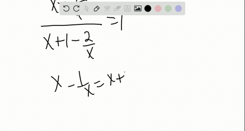 solve-the-equation-fracx-frac1xx1-frac2x1