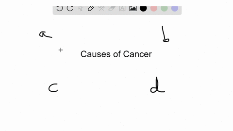 SOLVED:Concerning the causes of cancer, which one is correct? a ...