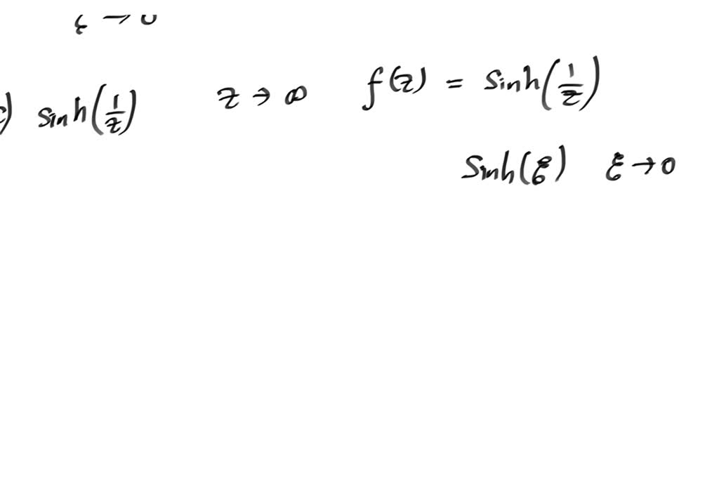 Determine the types of singularities (if any) possessed by the ...