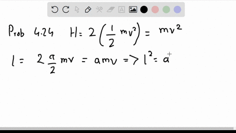 two-particles-of-mass-m-are-attached-to-the-ends-of-a-massless-rigid-rod-of-length-a-the-system-is-f