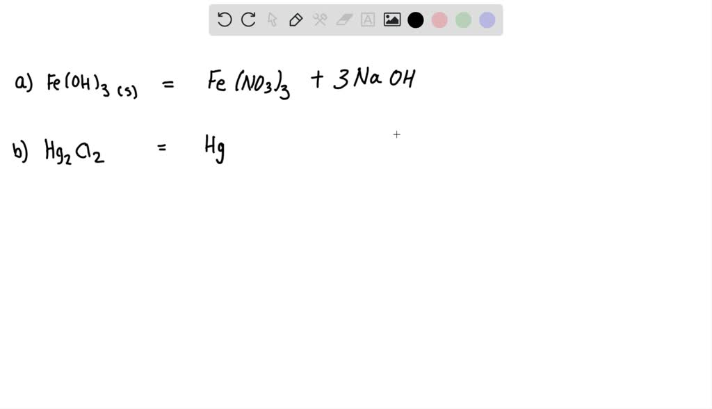 Solved Give An Example How Each Of The Following