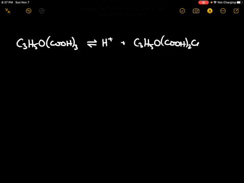 write-the-chemical-equations-for-the-stepwise-ionization-of-citric-acid-mathrmc_3-mathrmh_5-mathrmom