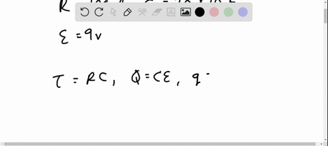 an-uncharged-capacitor-and-a-resistor-are-connected-in-series-to-a-source-of-emf-if-varepsilon900--4