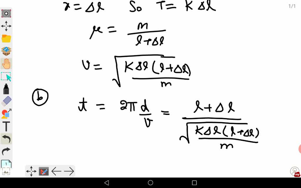 SOLVEDA rubber band weighing 1.00 ×10^3 lbf that obeys Hooke's law of elasticity is stretched