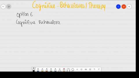 which-kind-of-therapy-below-is-most-closely-associated-with-the-goal-of-altering-thoughts-and-action