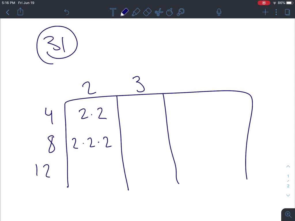 SOLVED:Find The LCM. 4,8,12