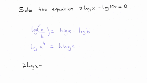 solve-the-equation-2-log-x-log-10x-0