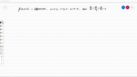 if-fu-v-w-is-differentiable-and-ux-y-vy-z-and-wz-x-show-that-fracpartial-fpartial-xfracpartial-fpa-2