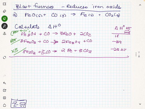 a-blast-furnace-is-used-to-reduce-iron-oxides-to-elemental-iron-the-reducing-agent-for-this-reduct-4