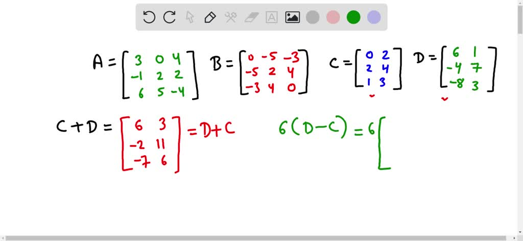 SOLVED:Define operations of addition and multiplication on ℤ6={0,1,2,3 ...