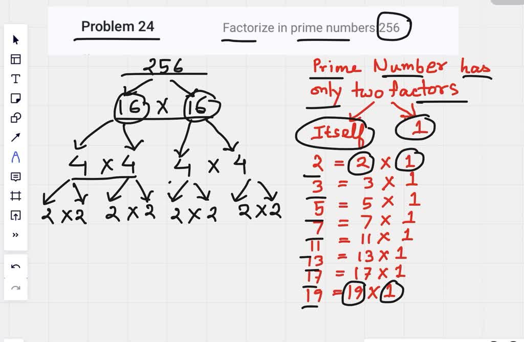 Factor the following into the product of primes. When the number has ...