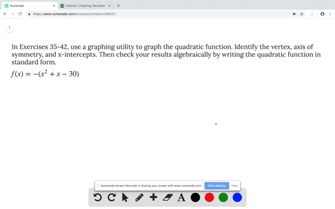 in-exercises-35-42-use-a-graphing-utility-to-graph-the-quadratic-function-identify-the-vertex-axis-2