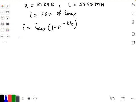 for-an-rl-circuit-with-r2184-omega-and-l5593-mathrmmh-how-long-does-it-take-the-current-to-reach-75-