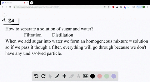 which-separation-method-is-better-suited-for-separating-a-solution-of-sugar-and-water-into-pure-subs