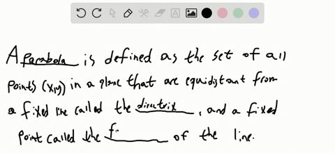 a-________-is-defined-as-the-set-of-all-points-x-y-in-a-plane-that-are-equidistant-from-a-fixed-li-2
