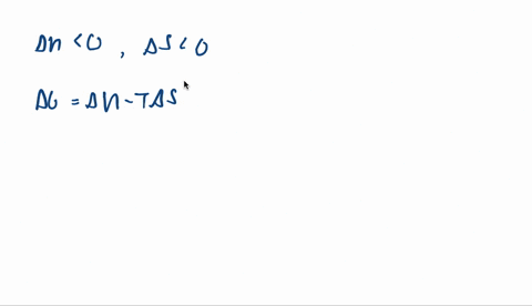 you-run-a-reaction-that-has-a-negative-entropy-change-and-is-exothermic-assuming-that-the-entropy-an