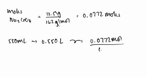 a-calculate-the-molarity-of-a-solution-made-by-dissolving-125-grams-of-mathrmna_2-mathrmcro_4-in-e-2