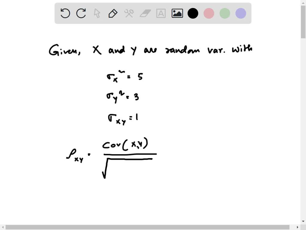 ⏩SOLVED:Consider random variables X and Y of Exercise 4.63 on page ...