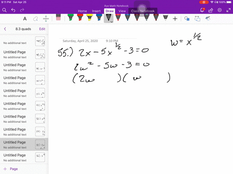 find-all-real-solutions-to-each-equation-see-example-6-2-x-5-x1-2-30