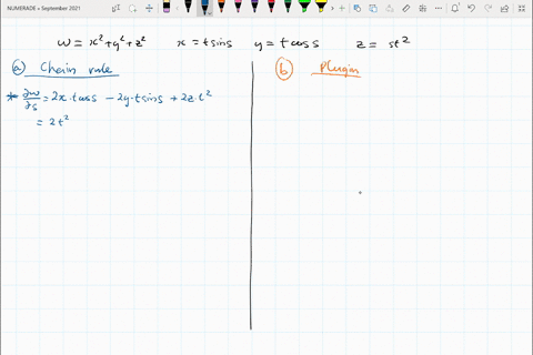 find-partial-w-partial-s-and-partial-w-partial-t-a-by-using-the-appropriate-chain-rule-and-b-by-co-2