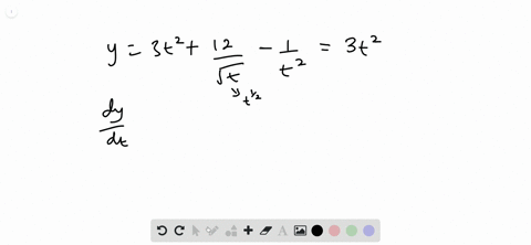 find-the-derivative-assume-a-b-c-k-are-constants-y3-t2frac12sqrtt-frac1t2