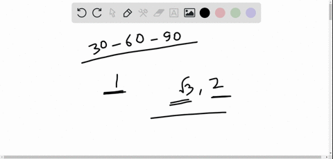 find-the-remaining-sides-of-a-30circ-60circ-90circ-triangle-if-the-shortest-side-is-1