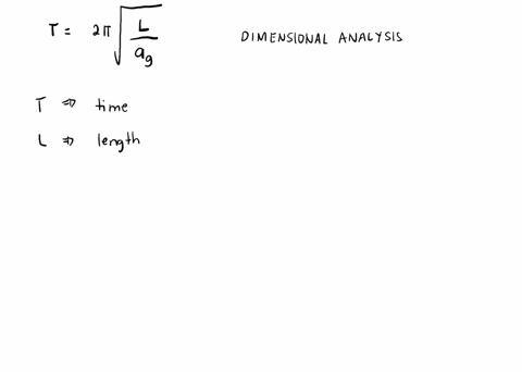 SOLVED:Simple pendulum: time of oscillation. The time of oscillation t ...