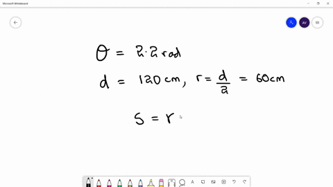 a-find-the-length-of-the-arc-that-subtends-the-given-central-angle-theta-on-a-circle-of-diameter-d-2