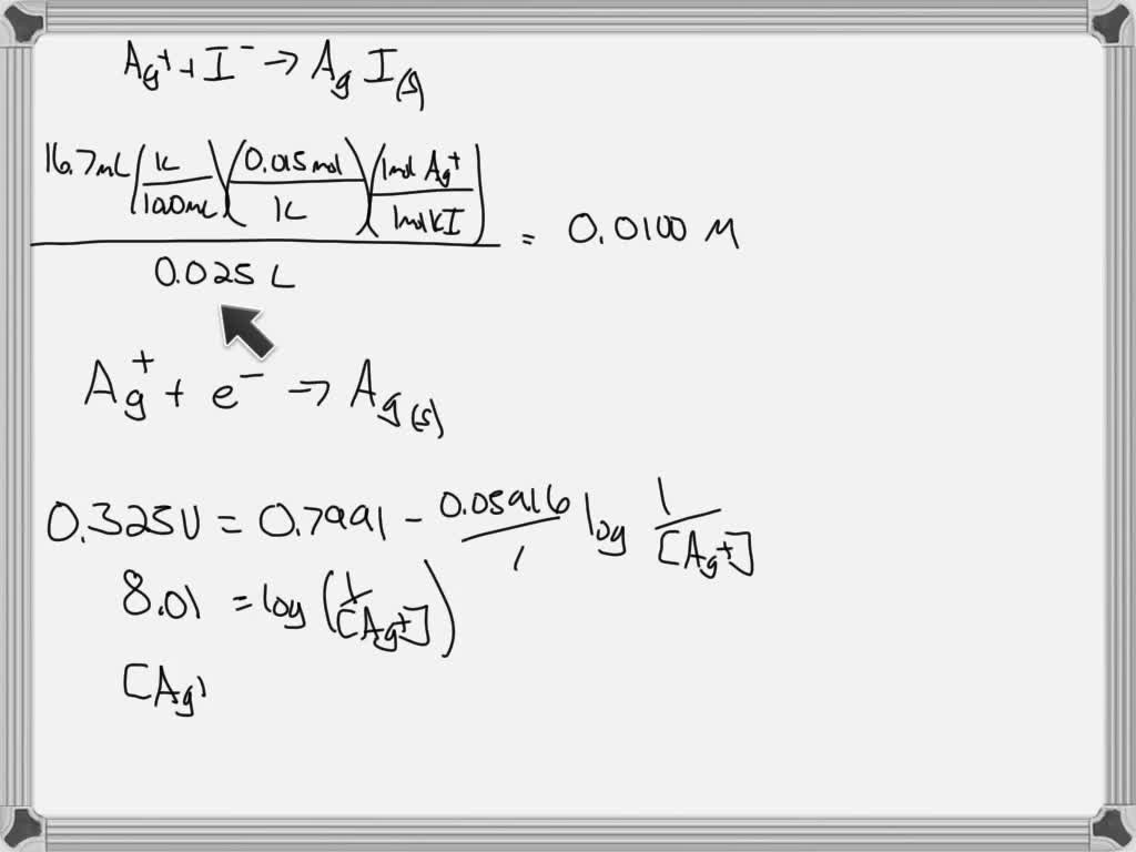 SOLVED:A fluoride electrode was used to determine the amount of ...