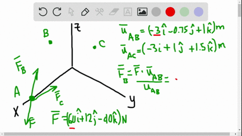 determine-the-magnitudes-of-the-projected-components-of-the-force-mathbff60-mathbfi12-mathbfj-40-m-2