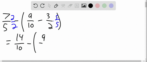 perform-the-indicated-operations-see-example-4-frac75-leftfrac910-frac32right
