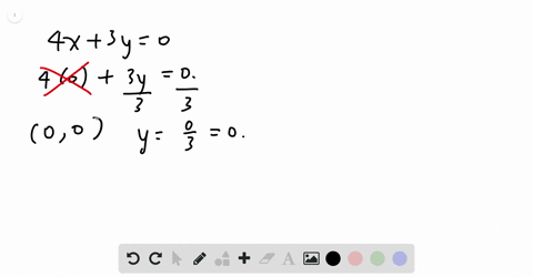 use-the-intercept-method-to-graph-each-equation-4-x3-y0