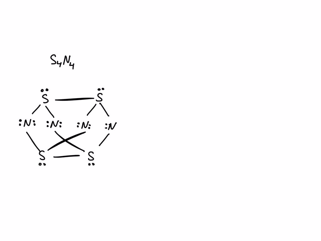 VIDEO solution:Tetrasulfur tetranitride, S4 N4, can be converted to ...