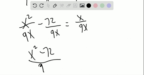 solve-the-equation-fracx9-frac8xfrac19