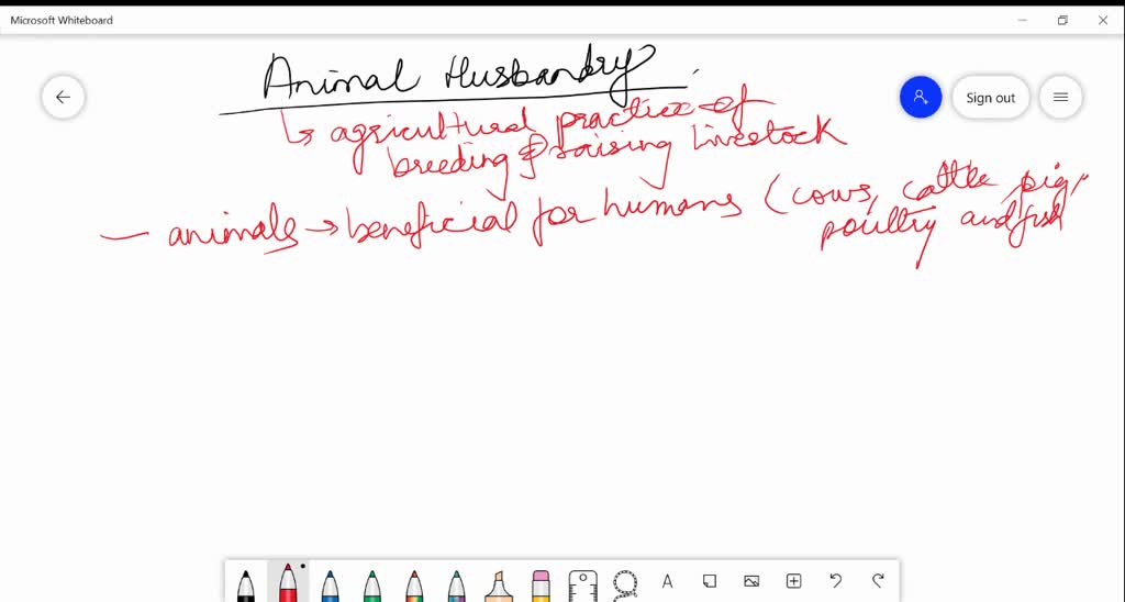 SOLVED: What is animal husbandry? What is the scope of animal husbandry in  India and how farmers are benefited from this, write the answer with your  own words?
