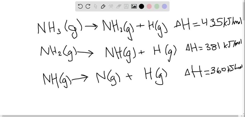 Using Average Bond Enthalpies Estimate The Enthalpy Solvedlib