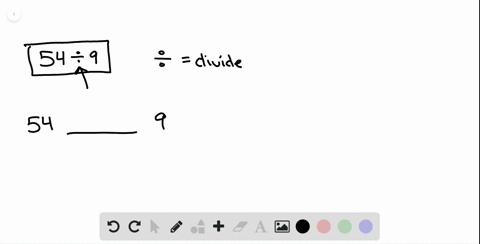 translate-from-math-notation-to-words-54-div-9