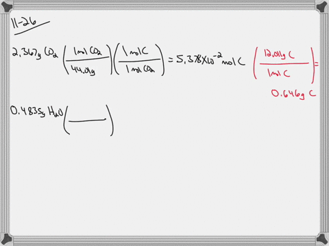 combustion-analysis-of-a-1000-gram-sample-of-a-compound-known-to-contain-only-carbon-hydrogen-and-ir