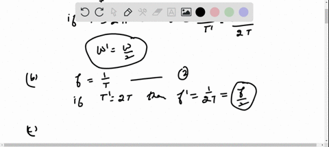 a-mass-on-a-string-moves-with-simple-harmonic-motion-if-the-period-of-motion-is-doubled-with-the-for