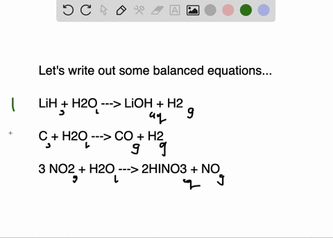 complete-and-balance-equations-for-these-reactions-a-operatornamelihmathbfsmathrmh_2-mathrmo1-longri