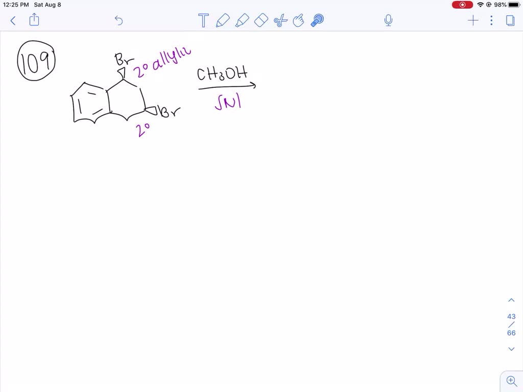 Two bromoethers are obtained from the reaction of the following alkyl ...