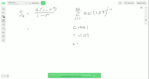 find-the-sum-of-each-finite-geometric-series-by-using-the-formula-for-s_n-check-your-answer-by-ac-14