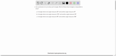 use-a-protractor-to-try-to-draw-each-triangle-which-of-these-three-triangles-is-impossible-to-draw-a