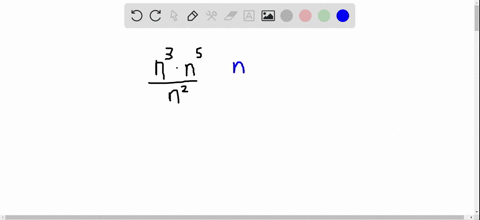 find-each-product-or-quotient-express-using-exponents-fracn3leftn5rightn2