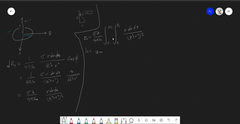 find-the-electric-field-a-distance-z-above-the-center-of-a-flat-circular-disk-of-radius-r-fig-210-th