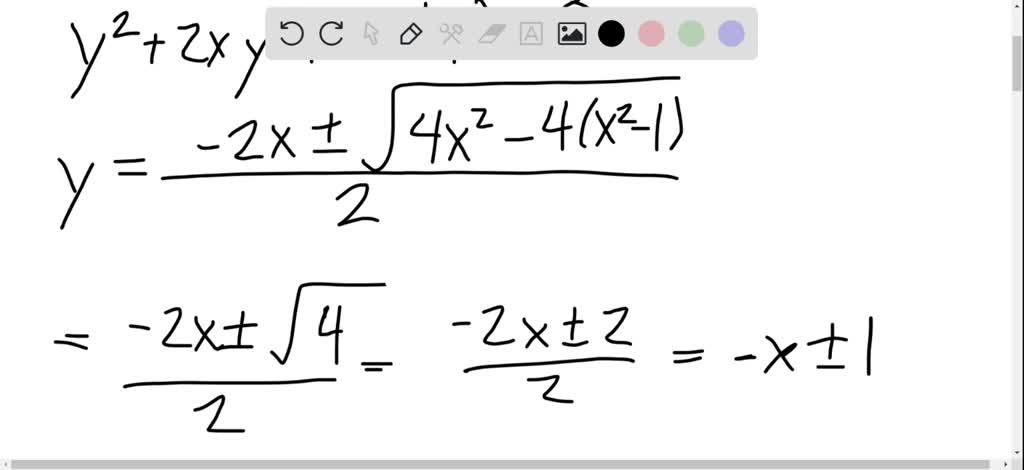 SOLVED:Sketching the Graph of a Degenerate Conic In Exercises 45 - 54 ...